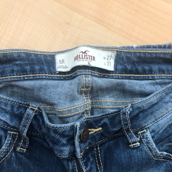 Hollister skinny jeans size 5r, hardly worn - Picture 2 of 2